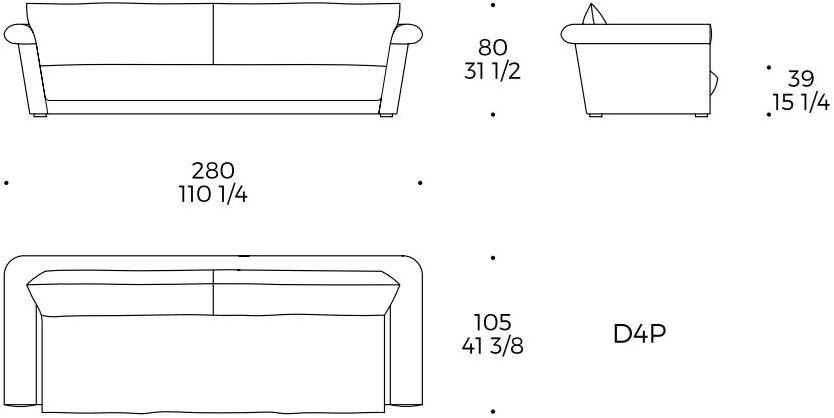 Liu Jo Living Collection 4-х местный тканевый диван Urban fan sun-id-1474902 - Вид №7