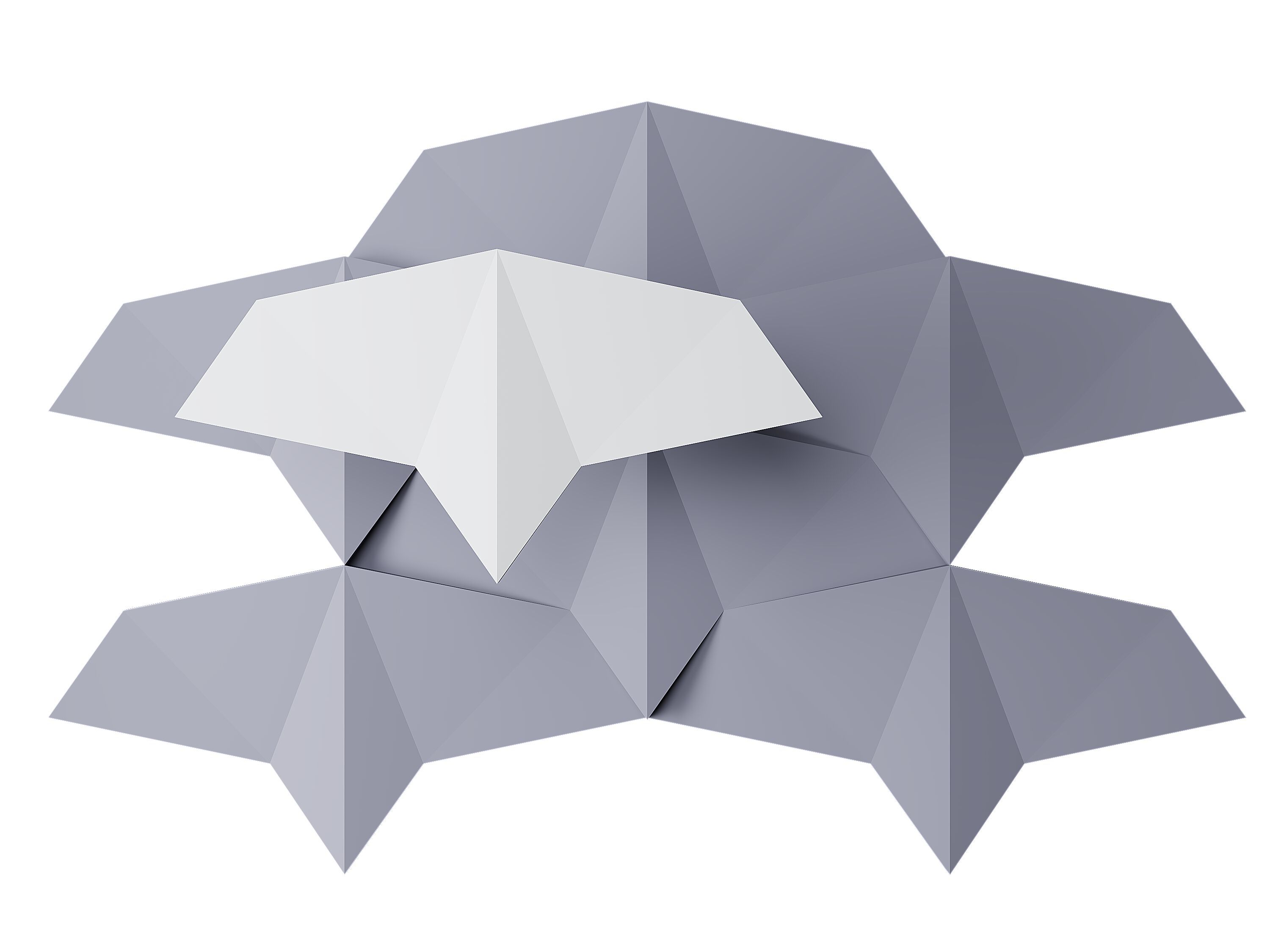 Трехмерное гипсовое покрытие WallDeco дизайн ARCH-00112299 - Вид №1