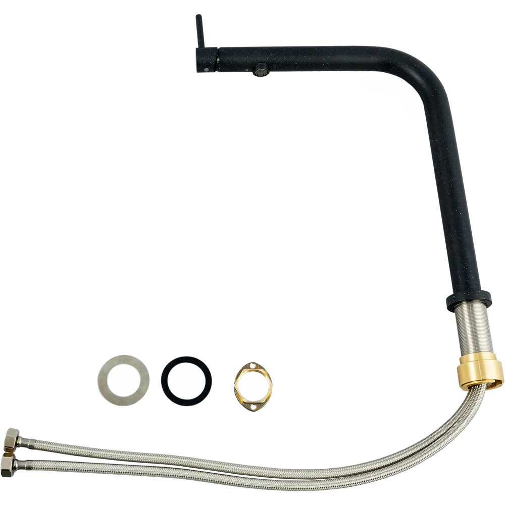 Смеситель для кухни Osgard Hager утапливаемый, цвет антрацит STLM-2151117 - Вид №3