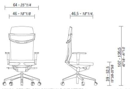 ESTEL GROUP Кожаное кресло для руководителя с подголовником Uniqa sun-id-1447149 - Вид №7