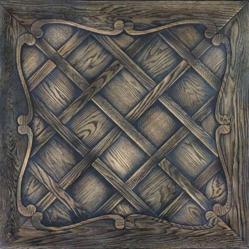 Модульный паркет Da Vinci Состаренный модульный паркет Таинственный Лес Дуб Натур брашированная, гладкая, рельефная (Брашированная, Гладкая, Рельефная) х мм 26006000135