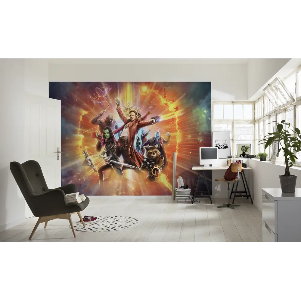 Фотообои «Стражи Галактики», бумажные, 368x254 см, 8-4030 Komar Disney/Marvel/Star Wars STLM-2124544 - Вид №2