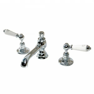 Traditional bathrooms Смеситель для раковины на 3 отверстия АСКОТ ЛАНГЛИ Tb490.514.bn