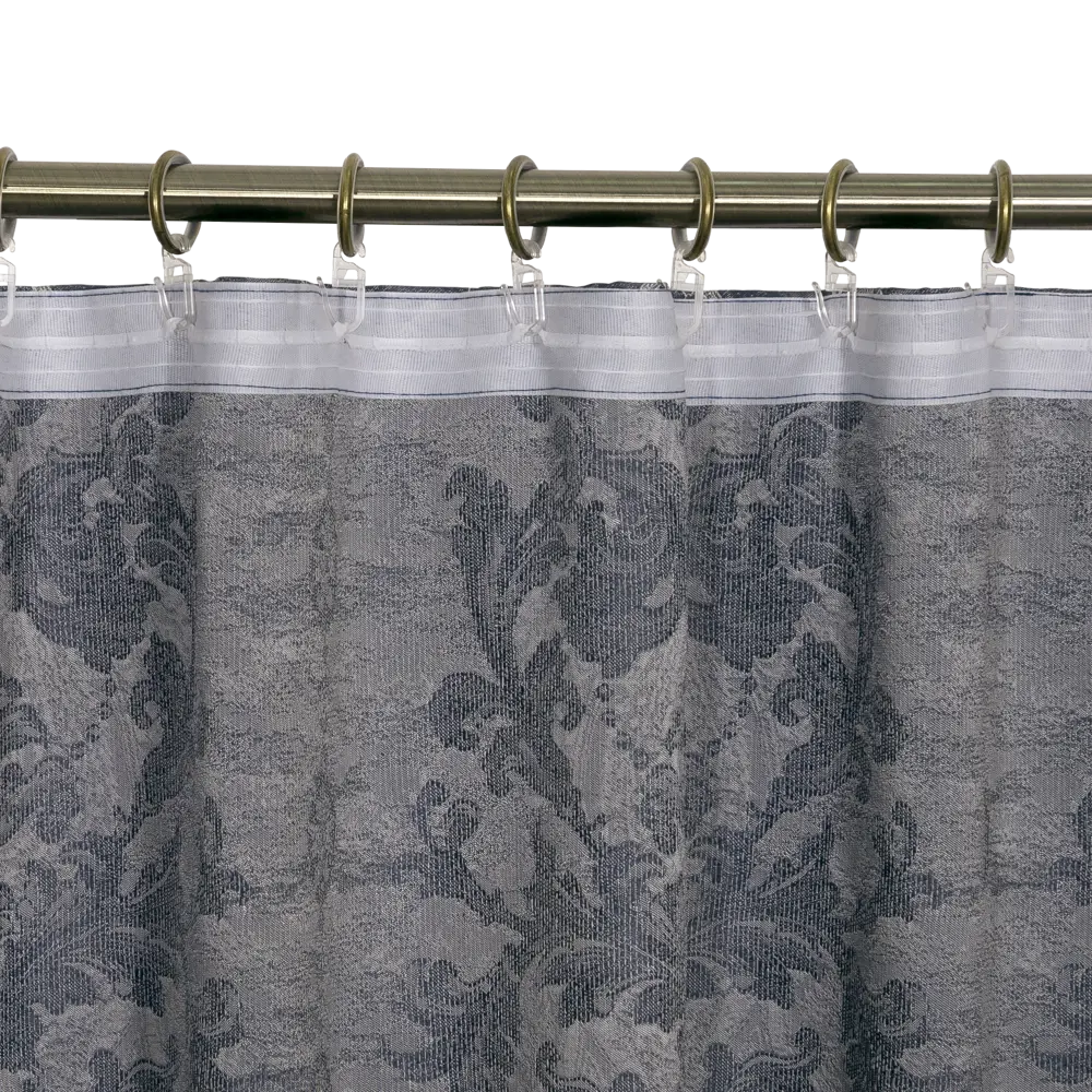 Штора на ленте Севилья 160x260 см цвет синий AMORE MIO STLM-2038633 - Вид №3