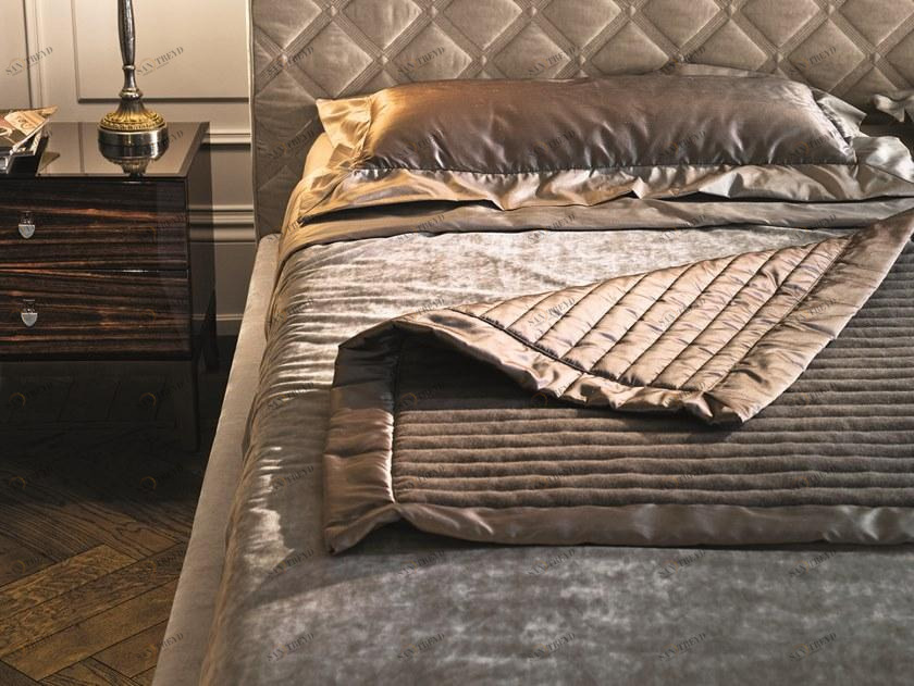 Longhi Однотонный плед из кашемира Loveluxe sun-id-1485431