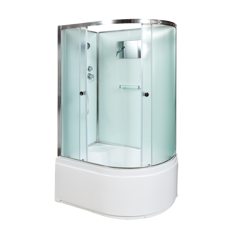 ЕМ1590 с гидромассажем (гм.) Душевая кабина DETO Серия EM D120 L - Вид №11