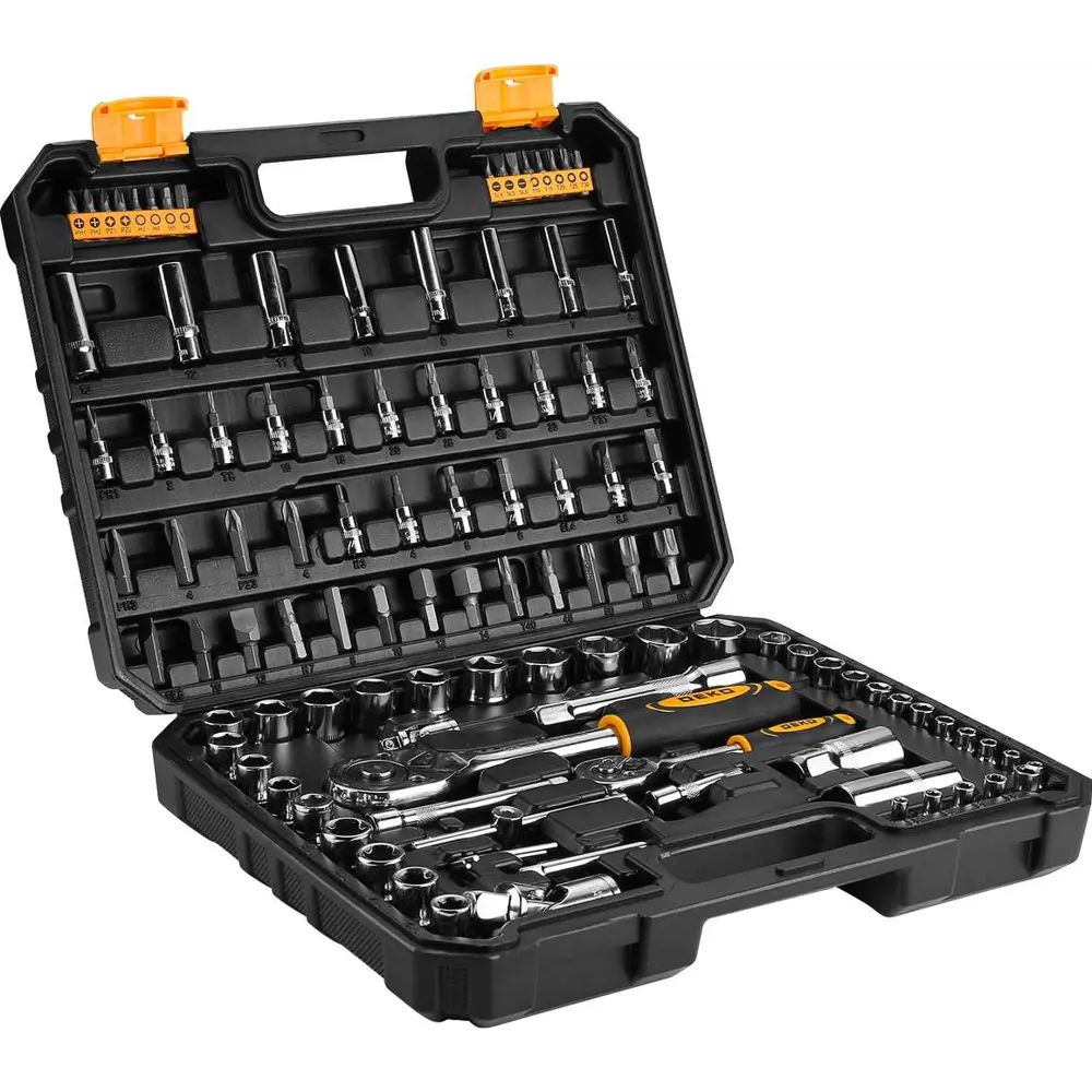 Набор инструментов DEKO DKAT108 для авторемонта, 108 предметов 89439565 STLM-1563788