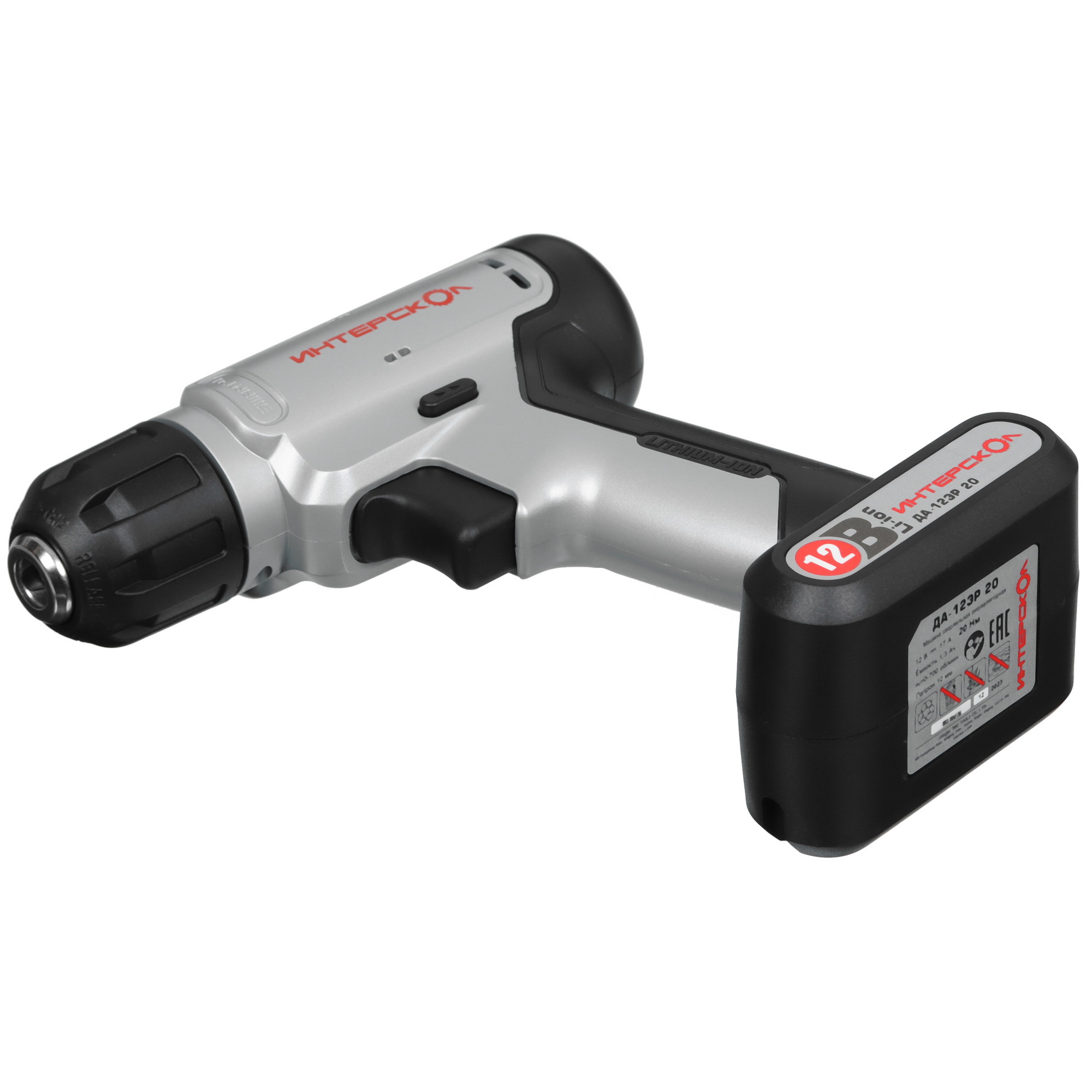 Дрель-шуруповерт Интерскол ДА-12ЭР 20 5448839 STDN-0057460 - Вид №3