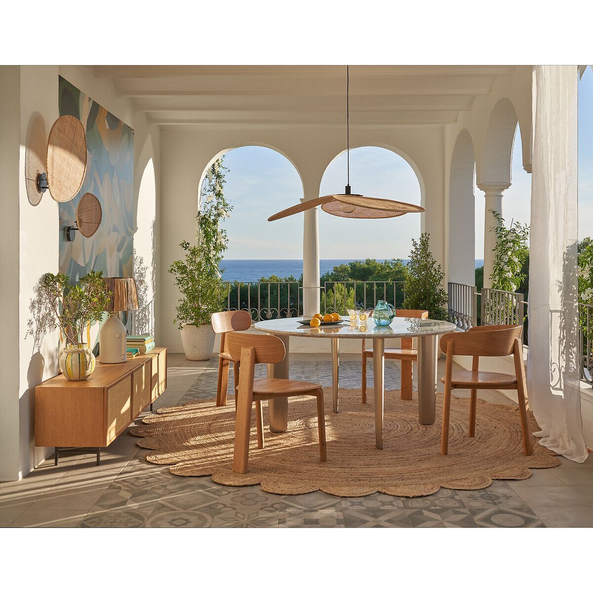 Плетеный подвесной светильник AMPM Canopée ARCH-00022308 - Вид №7