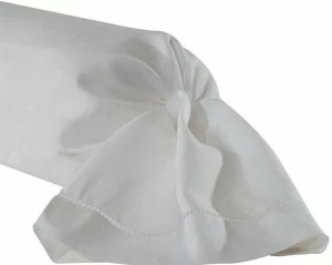 Alexandre Turpault Цилиндрическая однотонная льняная подушка Keops