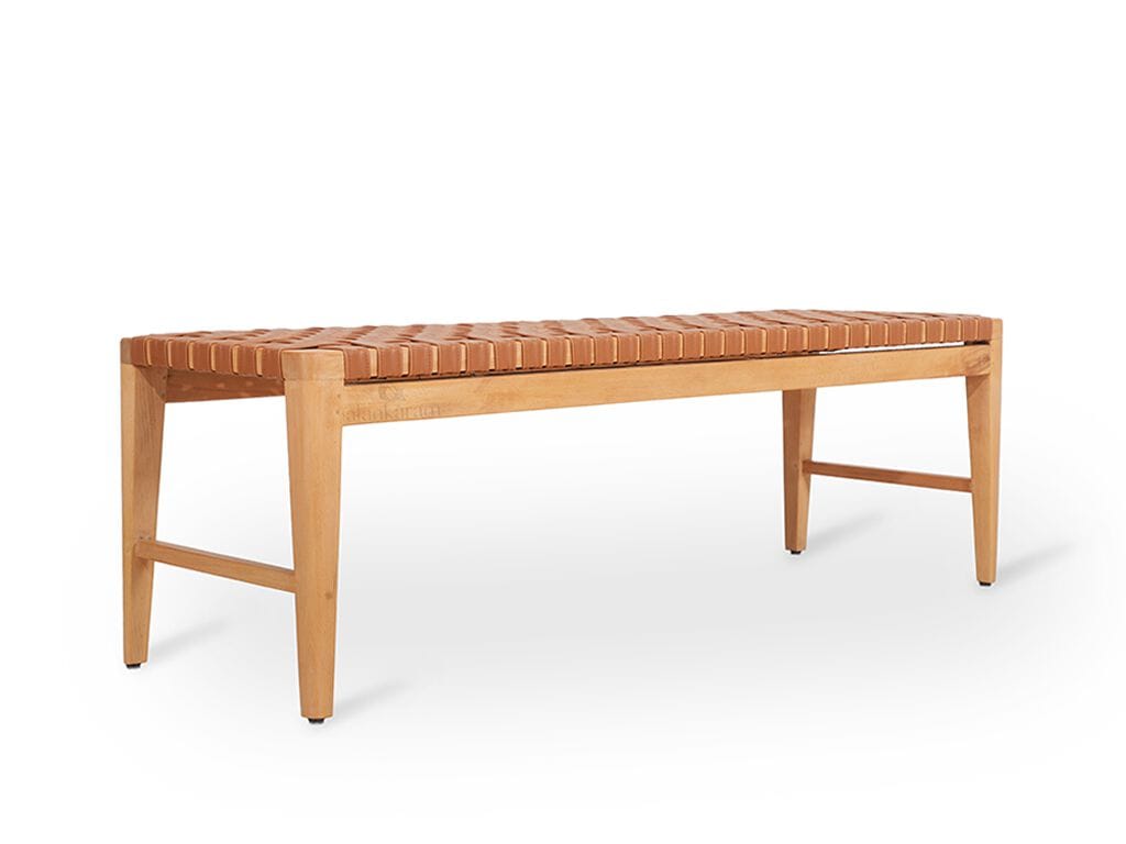 Скамейка из тикового дерева Alankaram PASKI ARCH-00022184 - Вид №4