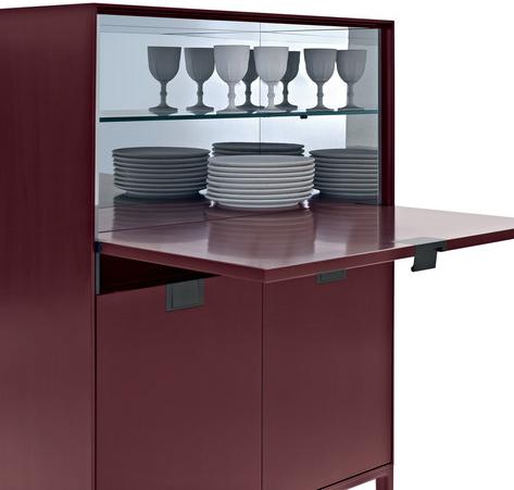 Maxalto Буфет из лакированной древесины с распашными дверцами Alcor sun-id-1351452 - Вид №1