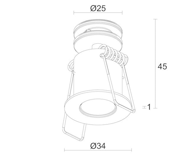 Латунный светодиодный светильник L&L Luce&Light Eyes ARCH-00103608 - Вид №6