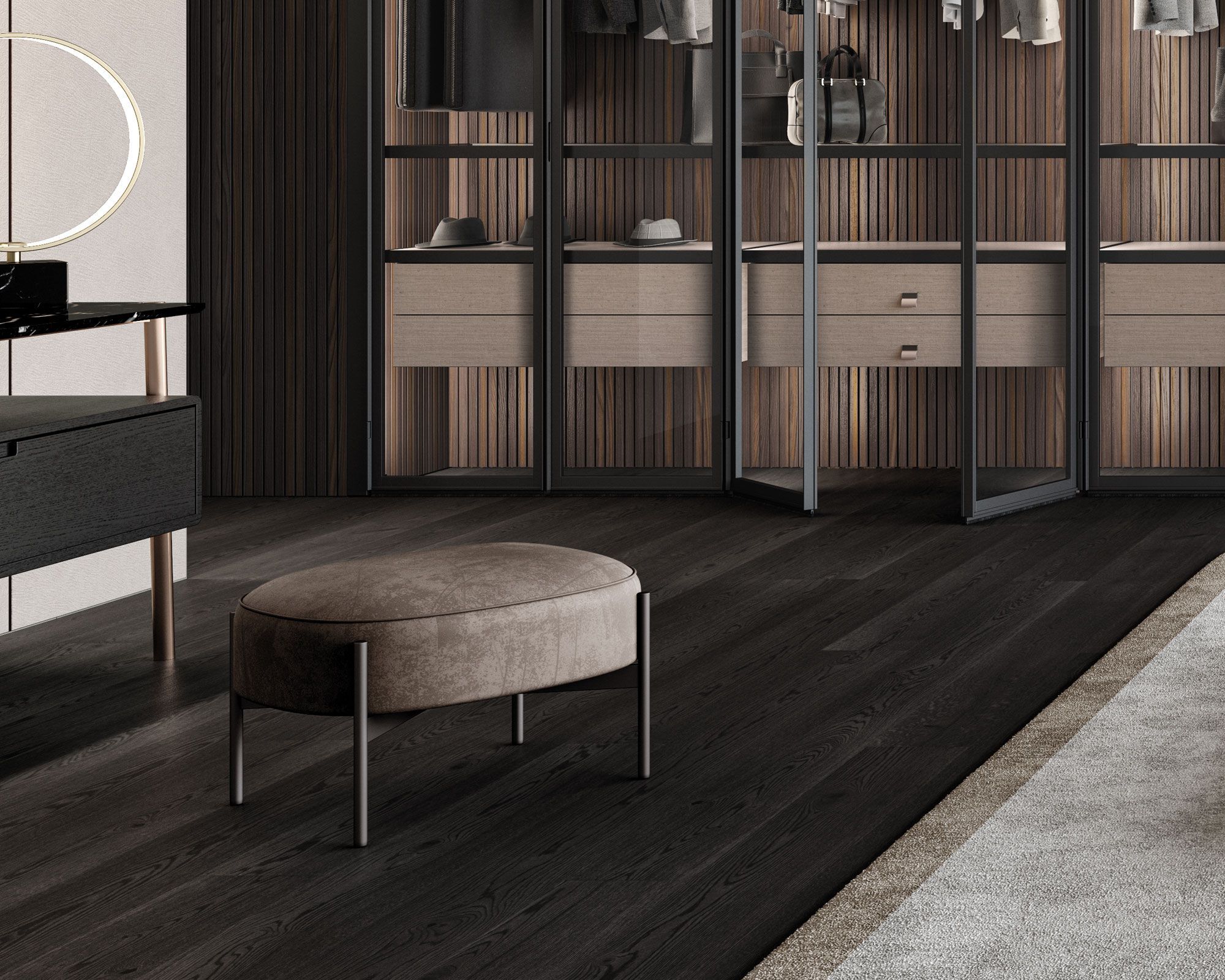 Кожаная мягкая подставка для ног MisuraEmme VIRGIN ARCH-00043440 - Вид №1