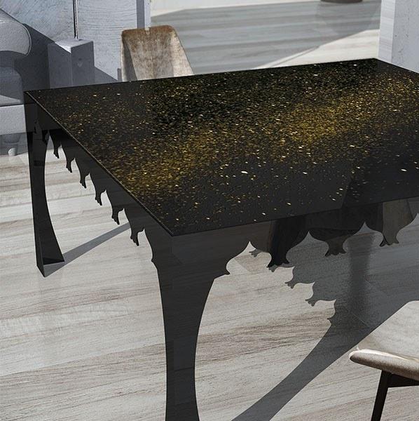 Квадратный обеденный стол из закаленного стекла Le mille e una notte Santreyd sun-id-1453553 - Вид №2