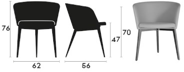 Capdell Стул из бука с подлокотниками sun-id-1370884 - Вид №1