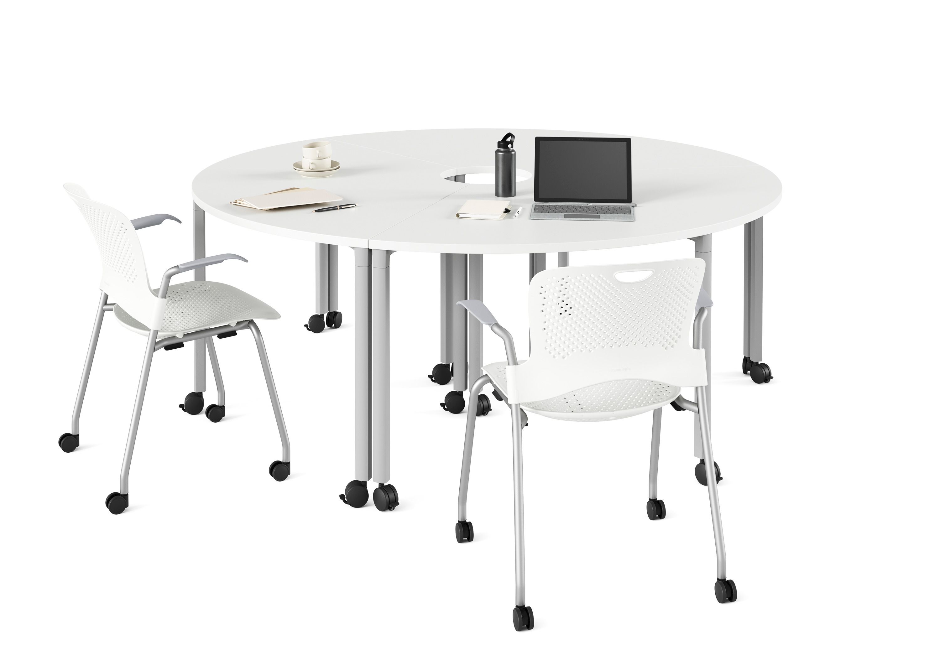 Штабелируемый стул nylon® с колесами Herman Miller Caper ARCH-00004419 - Вид №4