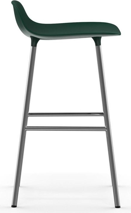 603160 Барный стул 65 см Chrome Green Normann Copenhagen Form - Вид №2
