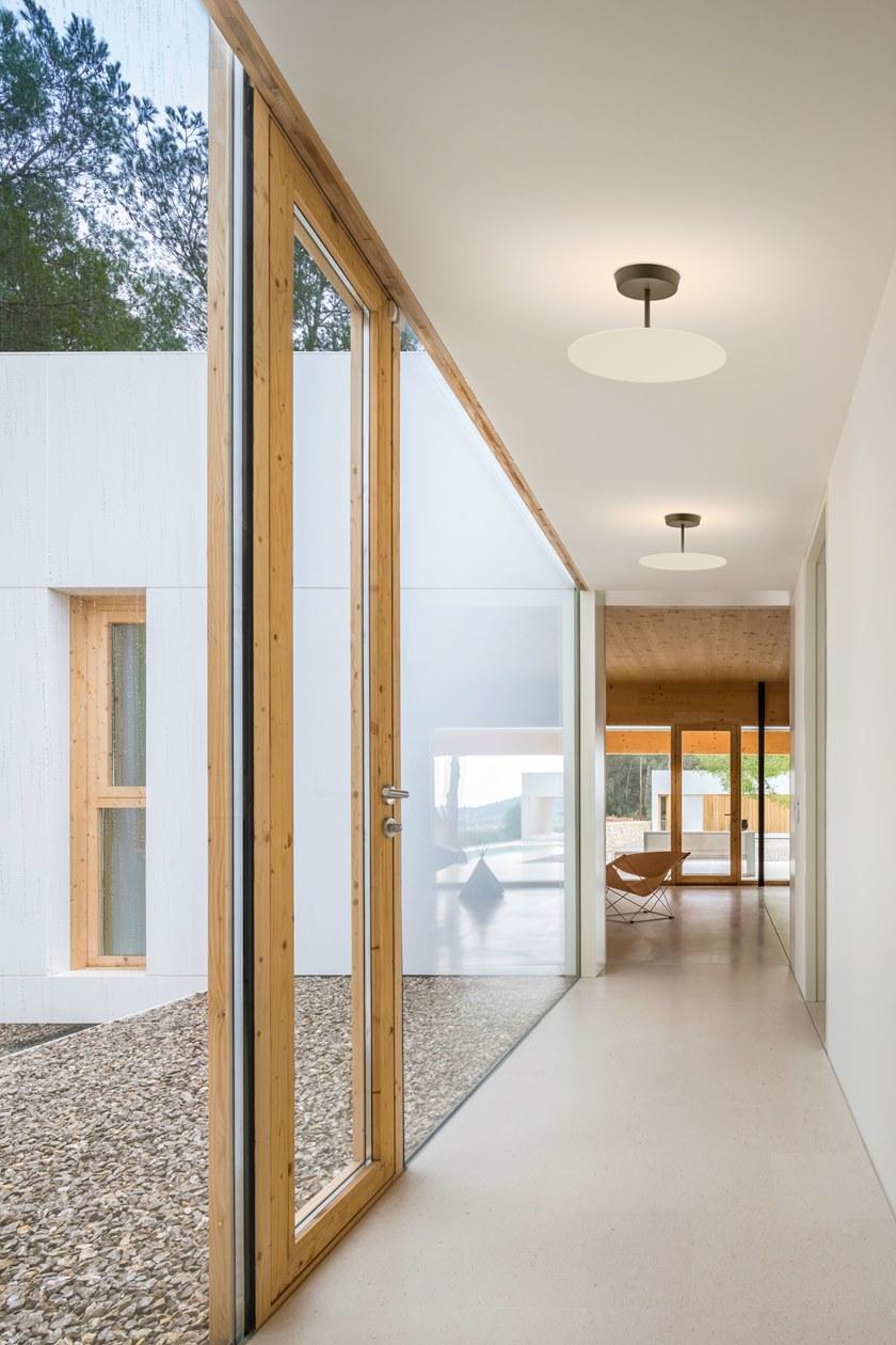 Vibia Металлический светодиодный потолочный светильник Flat 5920 - Вид №1