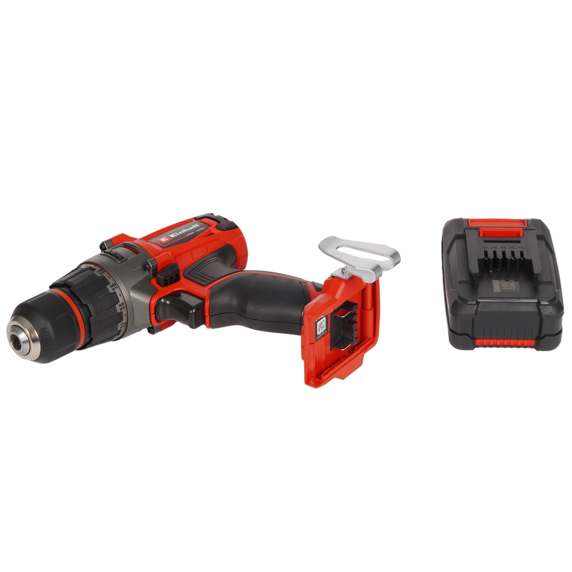 Дрель-шуруповерт Einhell PXC TE-CD 18/2 Li Power X Change 18V 9167318 STDN-0096884 - Вид №5