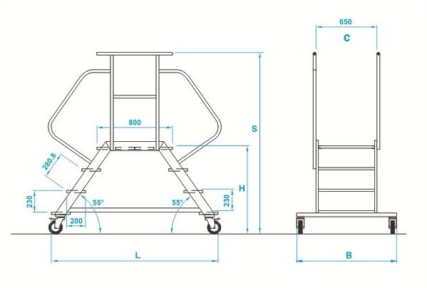 Frigerio Carpenterie Мостовая лестница sun-id-1484150 - Вид №2