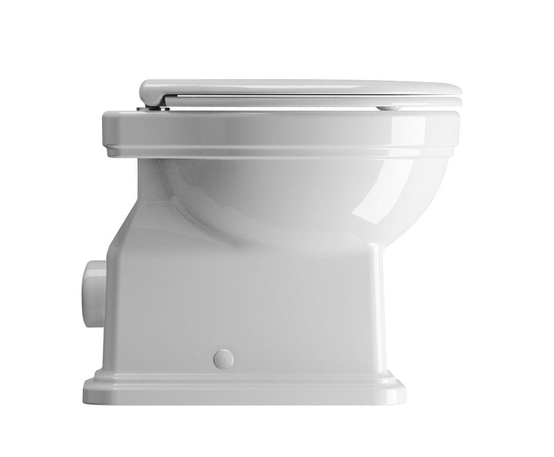871111 Приставной унитаз напольный Белый GSI ceramica Classic Италия - Вид №5
