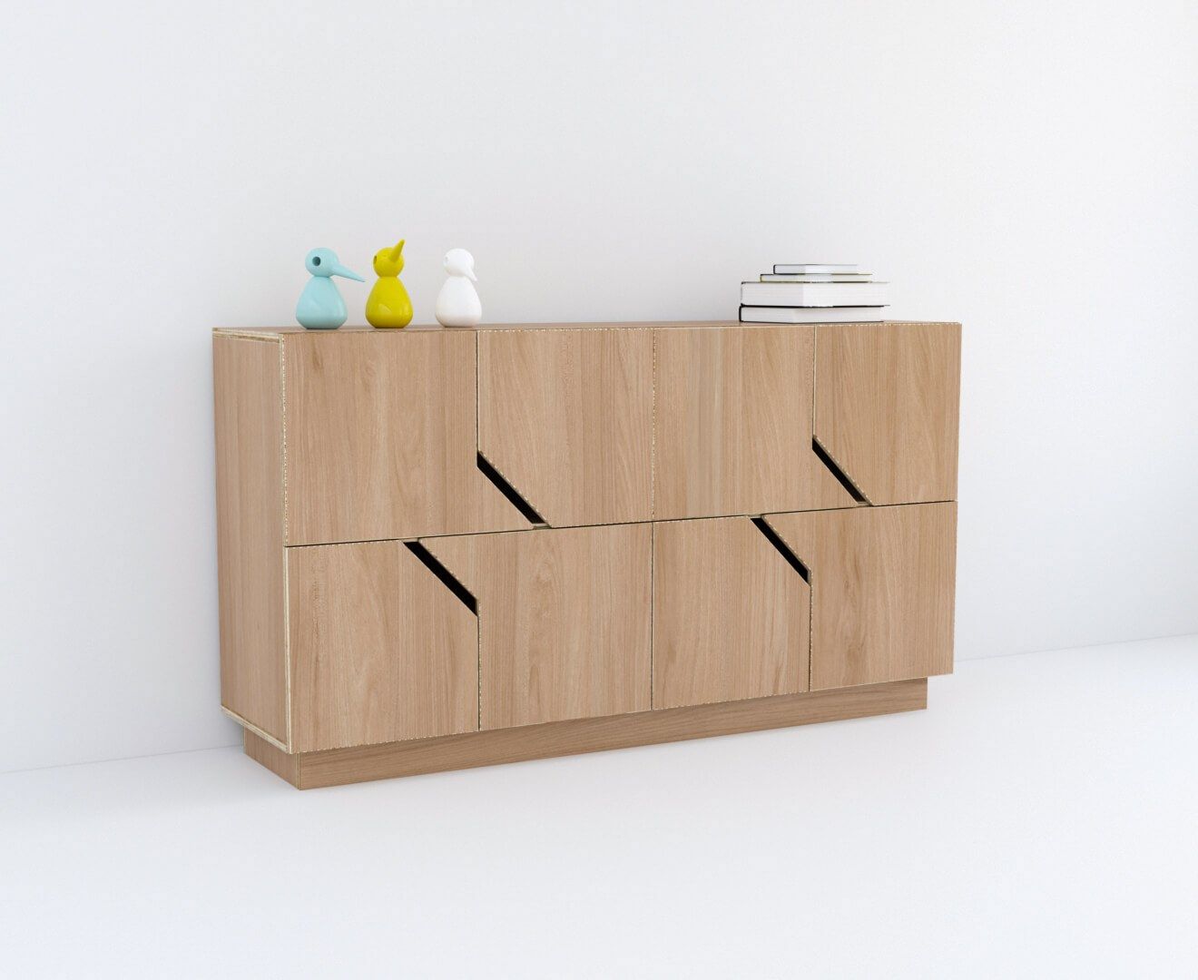 Березовый шкаф с распашными дверями Radis Лабиринт ARCH-00093147 - Вид №5