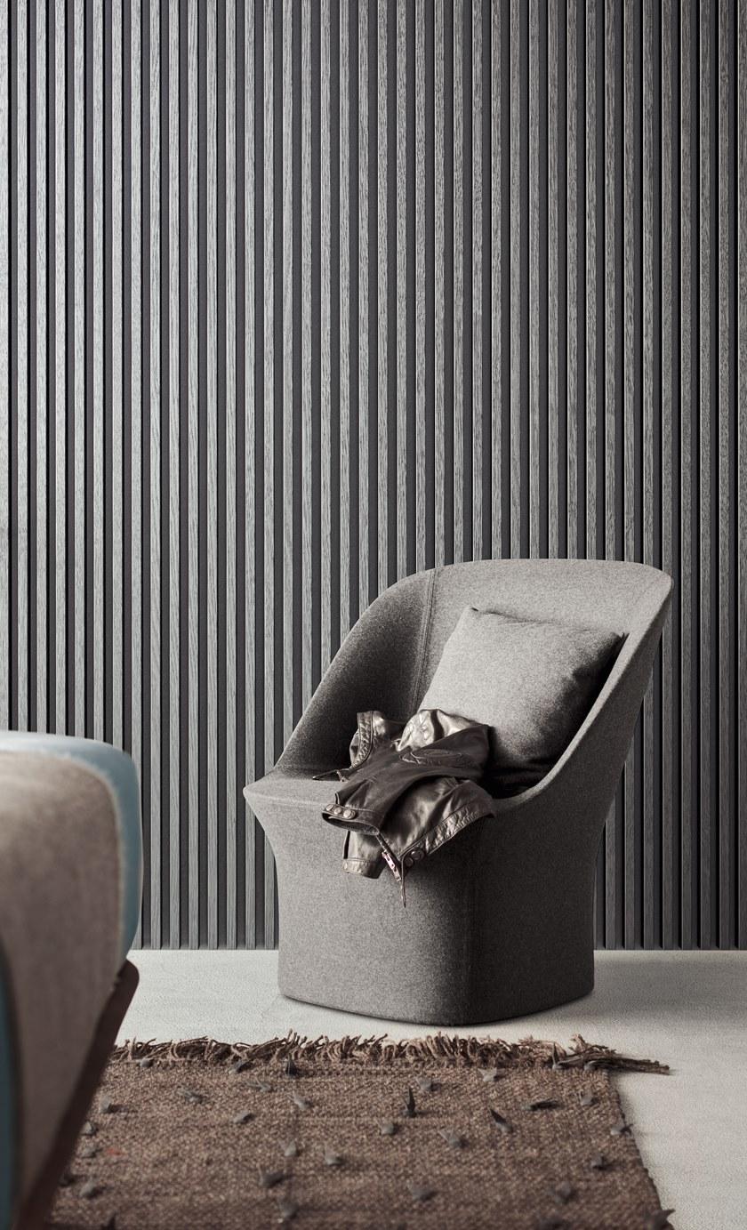 PIANCA Кресло из ткани с основанием Esse sun-id-1420605 - Вид №3