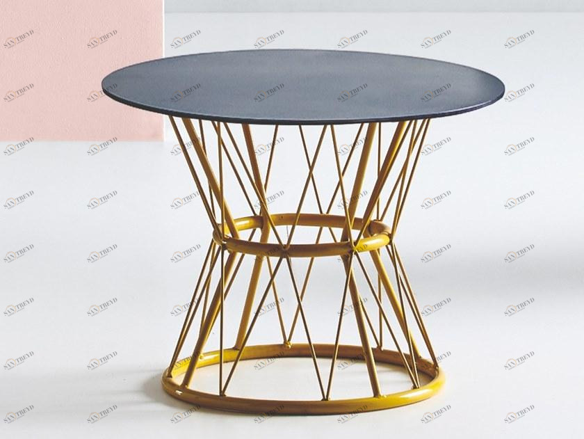 Mobboli Круглый журнальный столик из металла Atenea sun-id-1446211