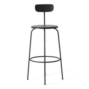 9400530 MENU Барный стул Afteroom МДФ, окрашенный в черный цвет