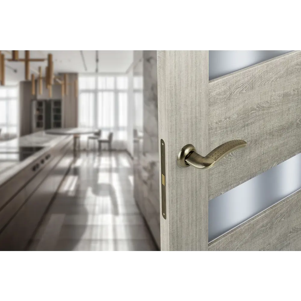 Дверные ручки EDSON EDS-16B-R1 в элегантном бронзовом исполнении 85167563 STLM-0059311 - Вид №5