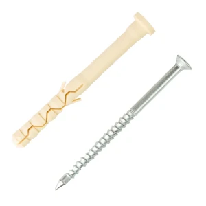 Дюбель-гвоздь цилиндрический Европартнер нейлон 8x80 мм 10 шт.