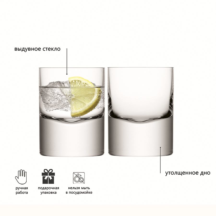 G008-09-992 Набор стаканов boris, 250 мл, 2 шт. LSA International  - Вид №5