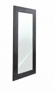 Напольное зеркало прямоугольное черное Quadro ESF ДИЗАЙНЕРСКИЕ 043884 Черный