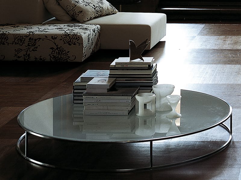 Стеклянный журнальный столик Living Divani Ile ARCH-00064008 - Вид №3