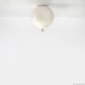 Brokis MEMORY CEILING D250 CGC 39 шарик воздушный потолочный светильник белый глянцевый