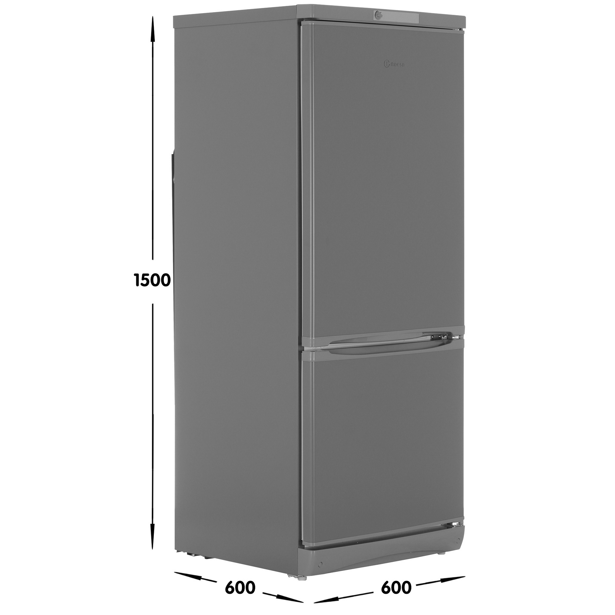 9183660 Холодильник с морозильником   Indesit ES 15 GA серебристый STDN-0146471 - Вид №6