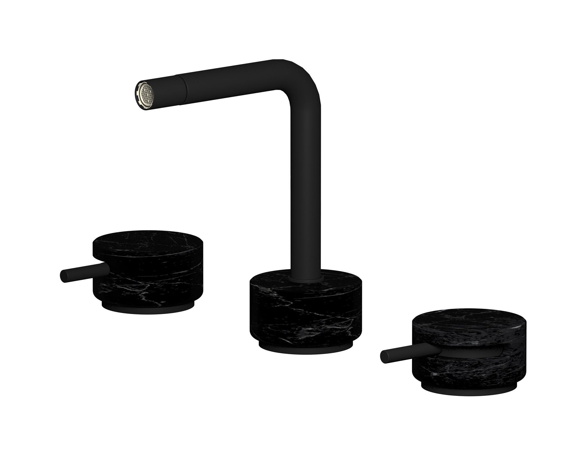 Смеситель для биде с 3 отверстиями для мраморной столешницы IB мрамор + мрамор Elle ARCH-00101784 - Вид №12