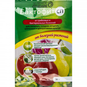 15163451 Средство для защиты растений от болезней «Бактофит СП» 10 г