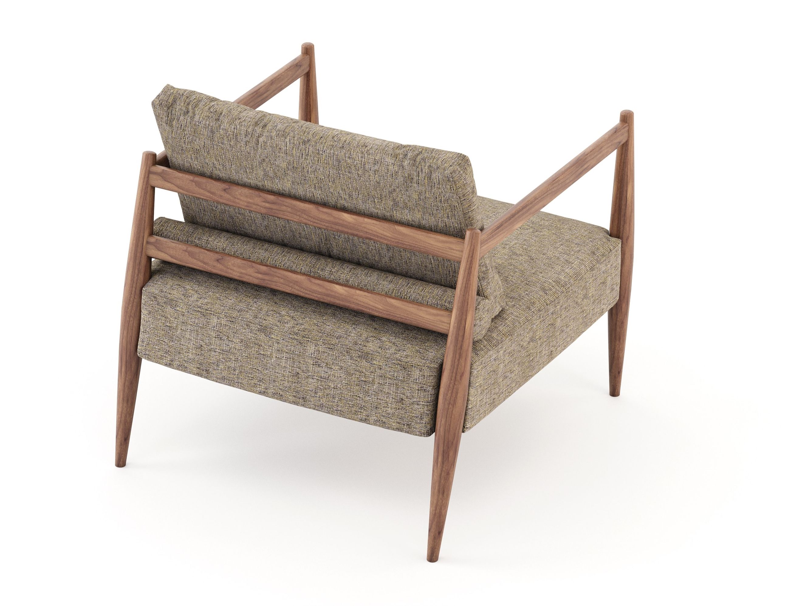 Тканевое кресло с подлокотниками Stylish Club Miami ARCH-00050362 - Вид №5