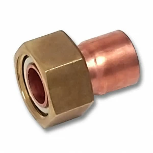 15240G1512 SANHA 5240G переход ВП-ВР, с накид- ной гайкой, медь 15x1/2 мм