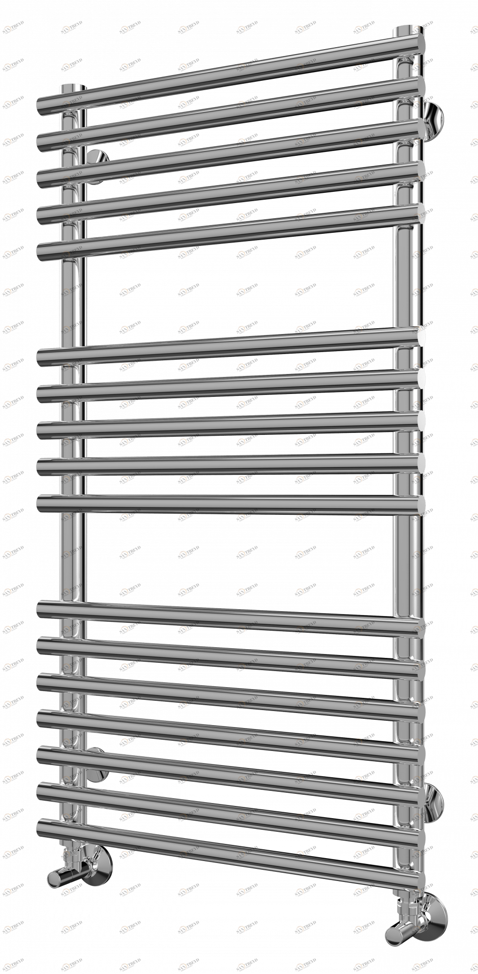 4620768886775 ЛЮКС Кремона П17 500х1046 (7+5+5) Полотенцесушитель TERMINUS Нержавеющая сталь