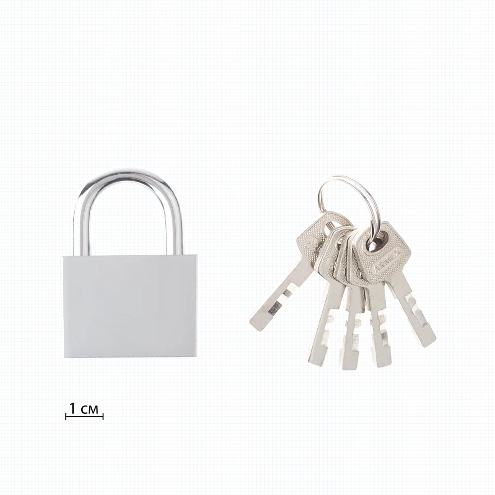 Навесной замок ARMEX ВС3-50 для надежной защиты дверей и ворот 89393333 STLM-1380737 - Вид №1