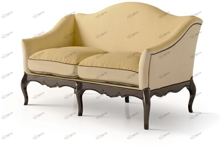 Carpanese Home Бархатный диван Heritage 6136