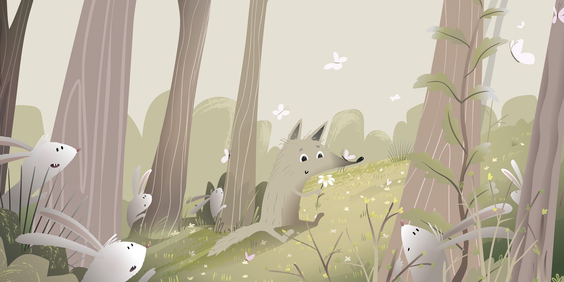 Панорамные обои для детей Rimura 2025 ARCH-00098588 - Вид №1