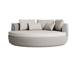 Круглая веревочная Садовая кровать