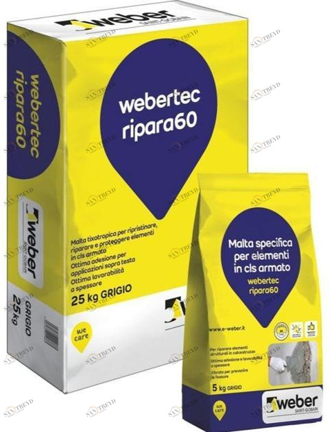 Saint-Gobain Weber Тиксотропный раствор для восстановления Webertec sun-id-1439719