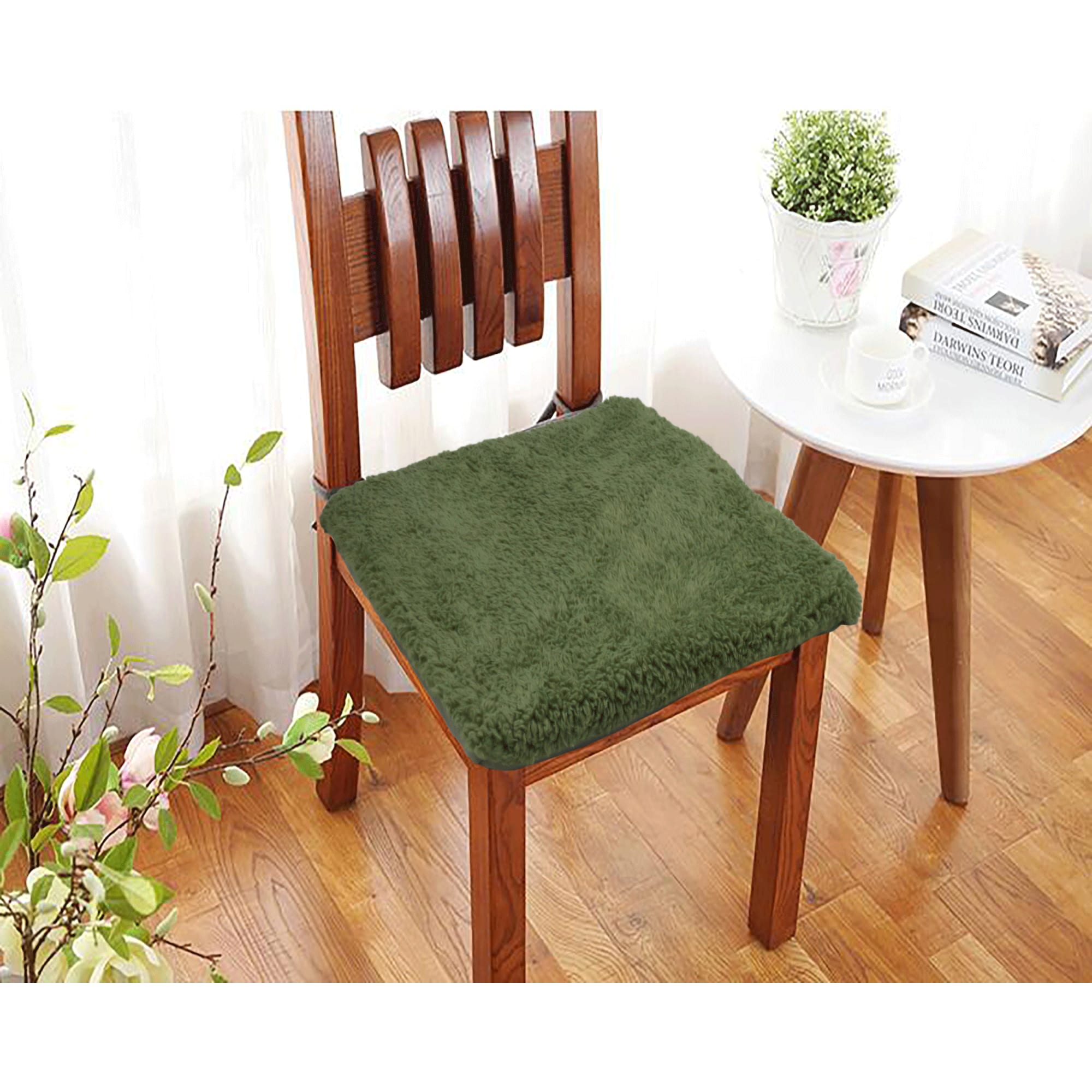 82405779 Галета «Шерпа» 40x40 см цвет оливковый Santreyd  - Вид №3