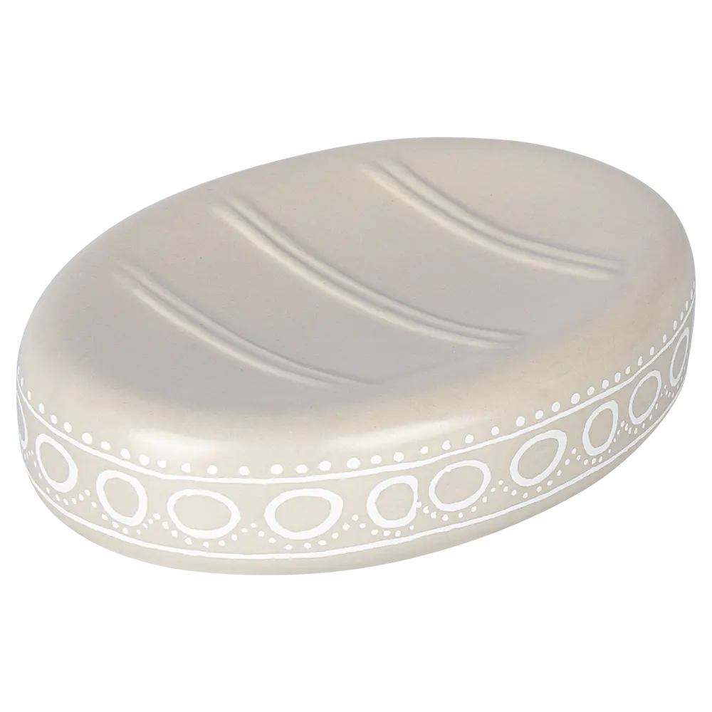 Мыльница SWENSA Nova в серо-бежевых тонах для элегантной ванной 89380212 STLM-1575078