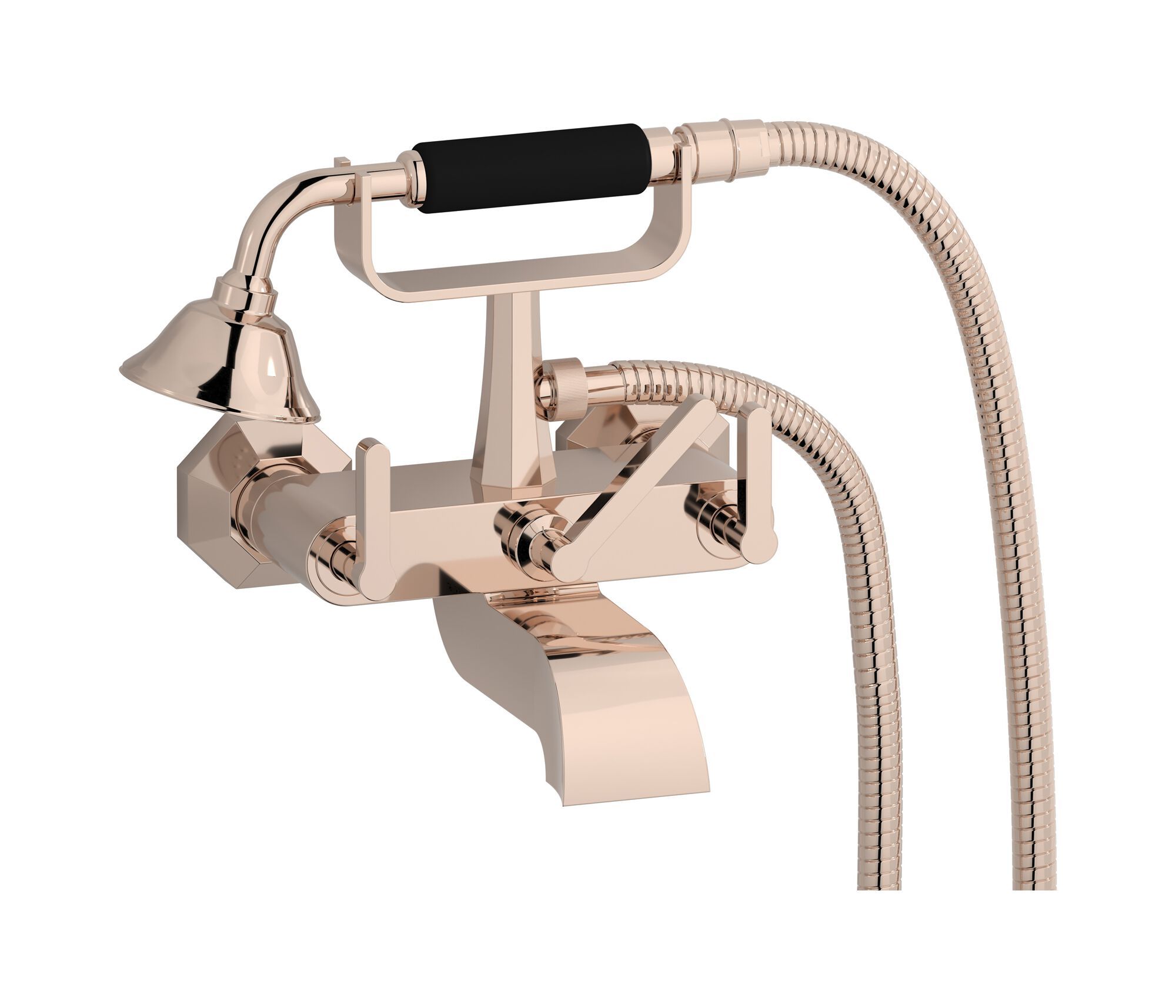 Наружный настенный смеситель для ванны с ручным душем IB Belmondo + Belmondo Elle ARCH-00093869 - Вид №4